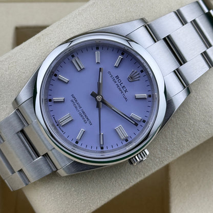 Rolex Oyster Perpetual 36 / 126000 / Lavender / Oyster / Full Set / 2025