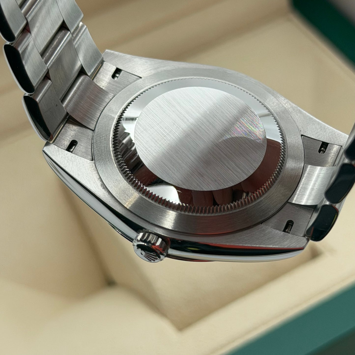 Rolex Oyster Perpetual 41 / 124300 / Blau / Oyster / Full Set / 2023