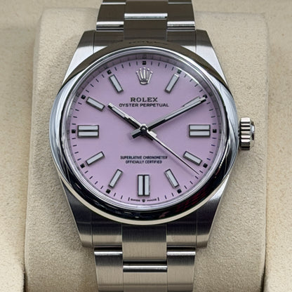 Rolex Oyster Perpetual 41 / 134300 / pink / Oyster / Full Set / 2026