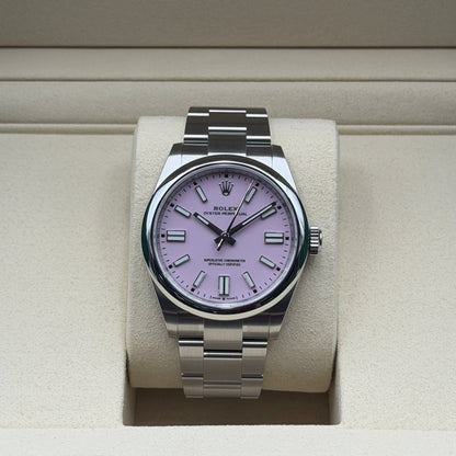 Rolex Oyster Perpetual 41 / 134300 / pink / Oyster / Full Set / 2026