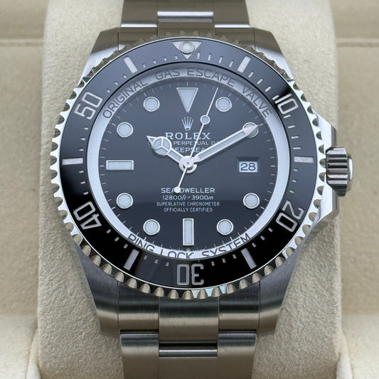 Rolex Sea-Dweller Deepsea / 126660 / schwarz / Oyster / Full Set / 2021
