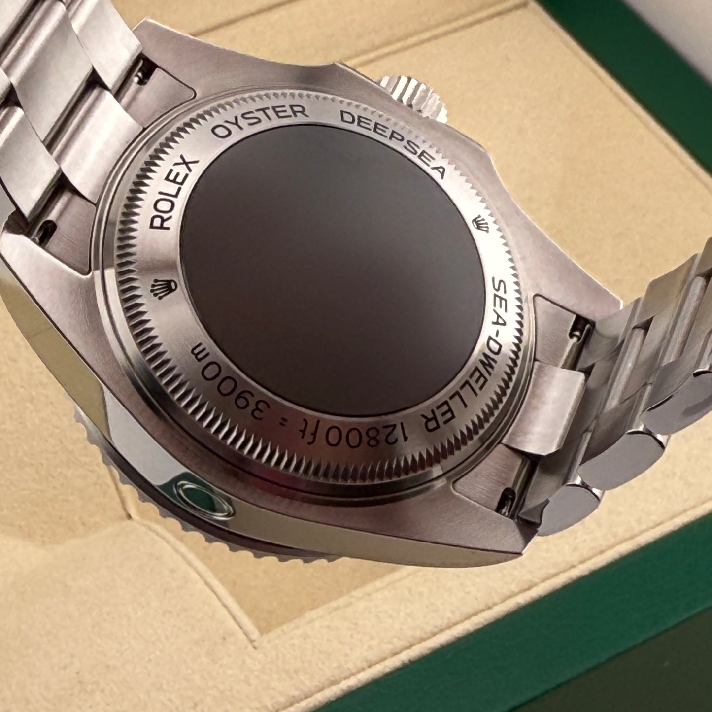 Rolex Sea-Dweller Deepsea / 126660 / schwarz / Oyster / Full Set / 2021