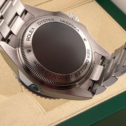Rolex Sea-Dweller Deepsea / 126660 / schwarz / Oyster / Full Set / 2021