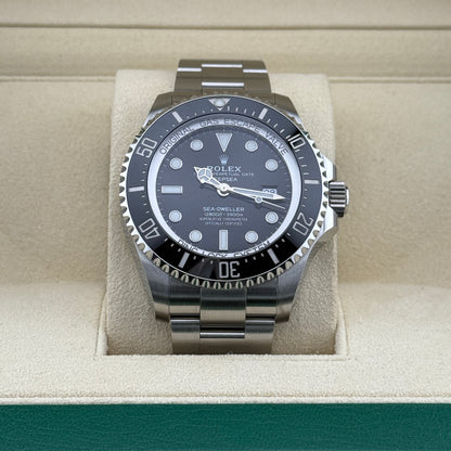 Rolex Sea-Dweller Deepsea / 126660 / schwarz / Oyster / Full Set / 2021
