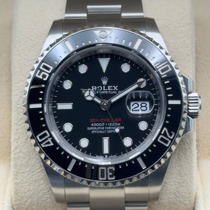 Rolex Sea-Dweller / 126600 / Schwarz / Oyster / Full Set / 2023