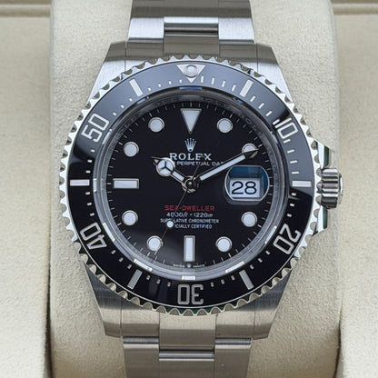 Rolex Sea-Dweller / 126600 / schwarz / Oyster / Full Set / 2025