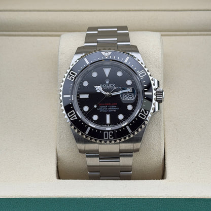 Rolex Sea-Dweller / 126600 / schwarz / Oyster / Full Set / 2025