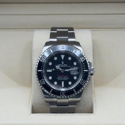 Rolex Sea-Dweller / 126600 / Schwarz / Oyster / Full Set / 2021
