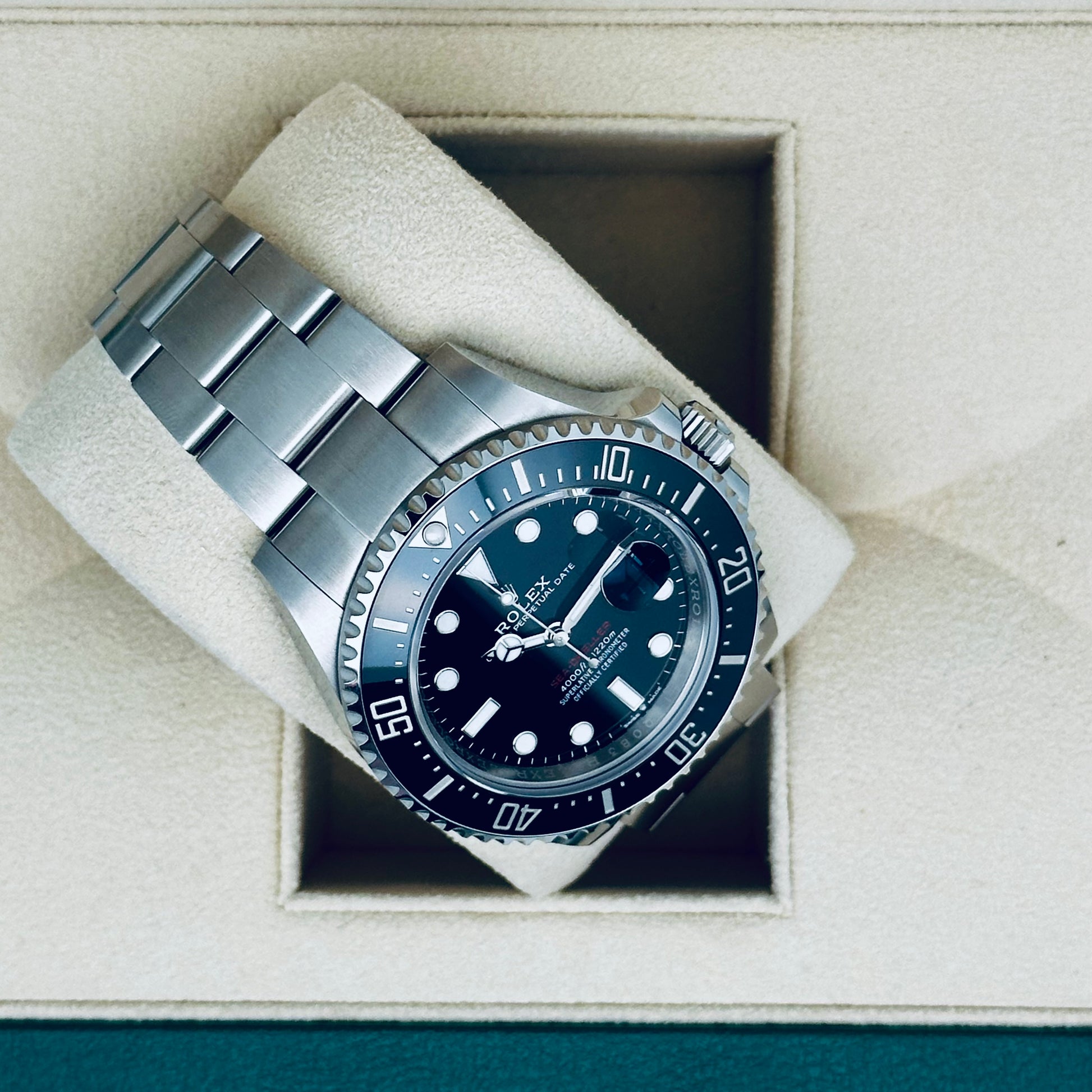 Rolex Sea-Dweller / 126600 / schwarz / Oyster / Full Set