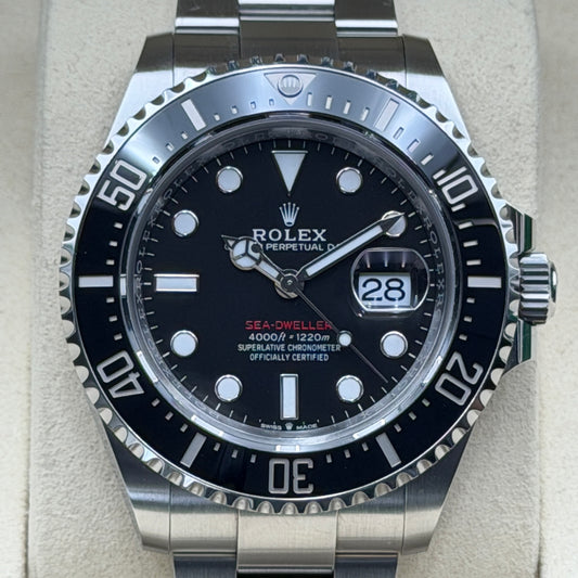 Rolex Sea-Dweller / 126600 / Schwarz / Oyster / Full Set / 2025