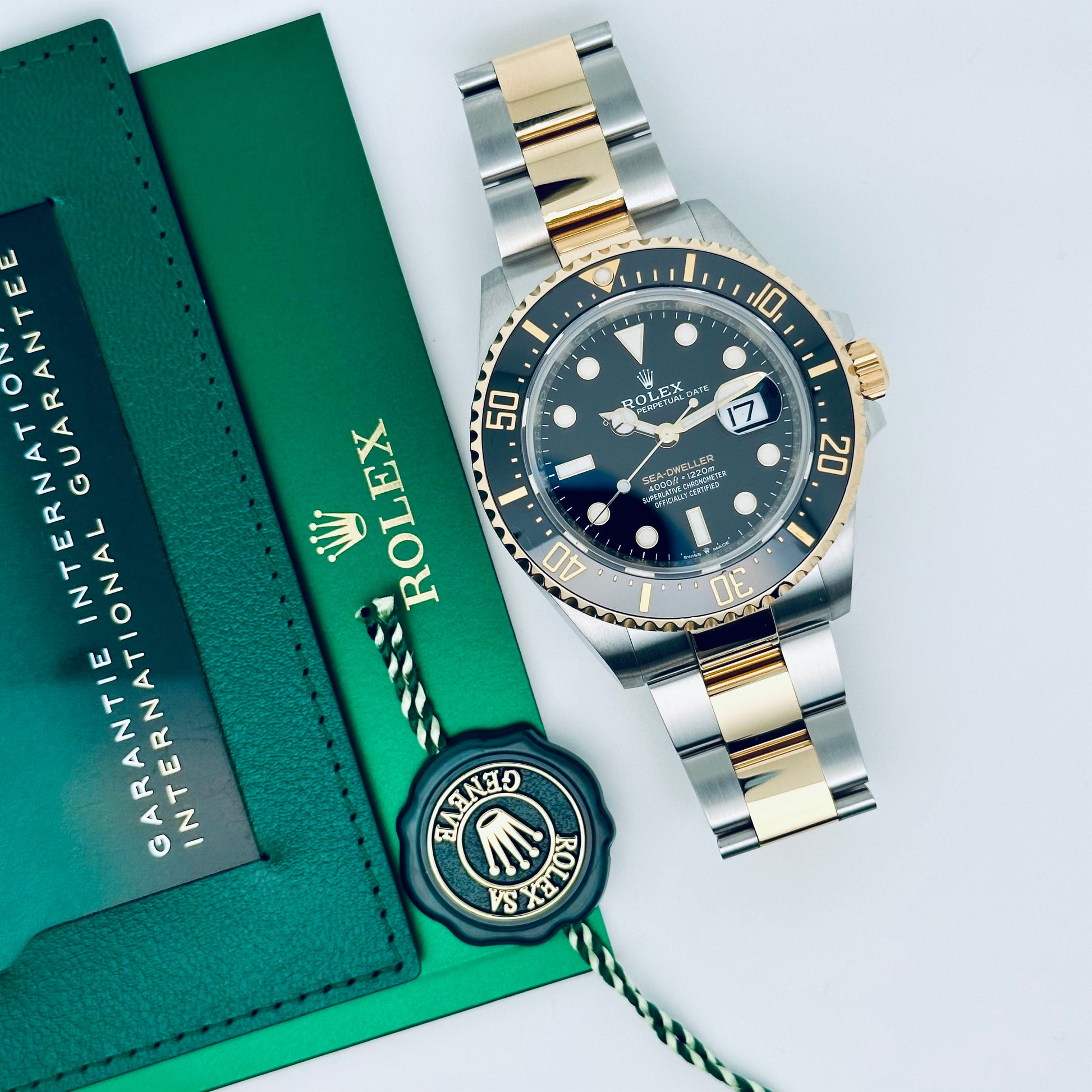 Rolex Sea-Dweller / 126603 / schwarz / Oyster / 2023 / Full Set