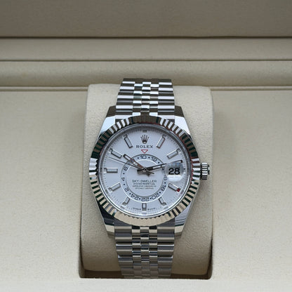 Rolex Sky-Dweller / 336934 / Weiß / Jubilee / Full Set / 2026