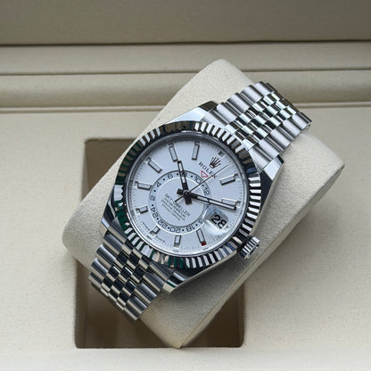 Rolex Sky-Dweller / 336934 / Weiß / Jubilee / Full Set / 2026