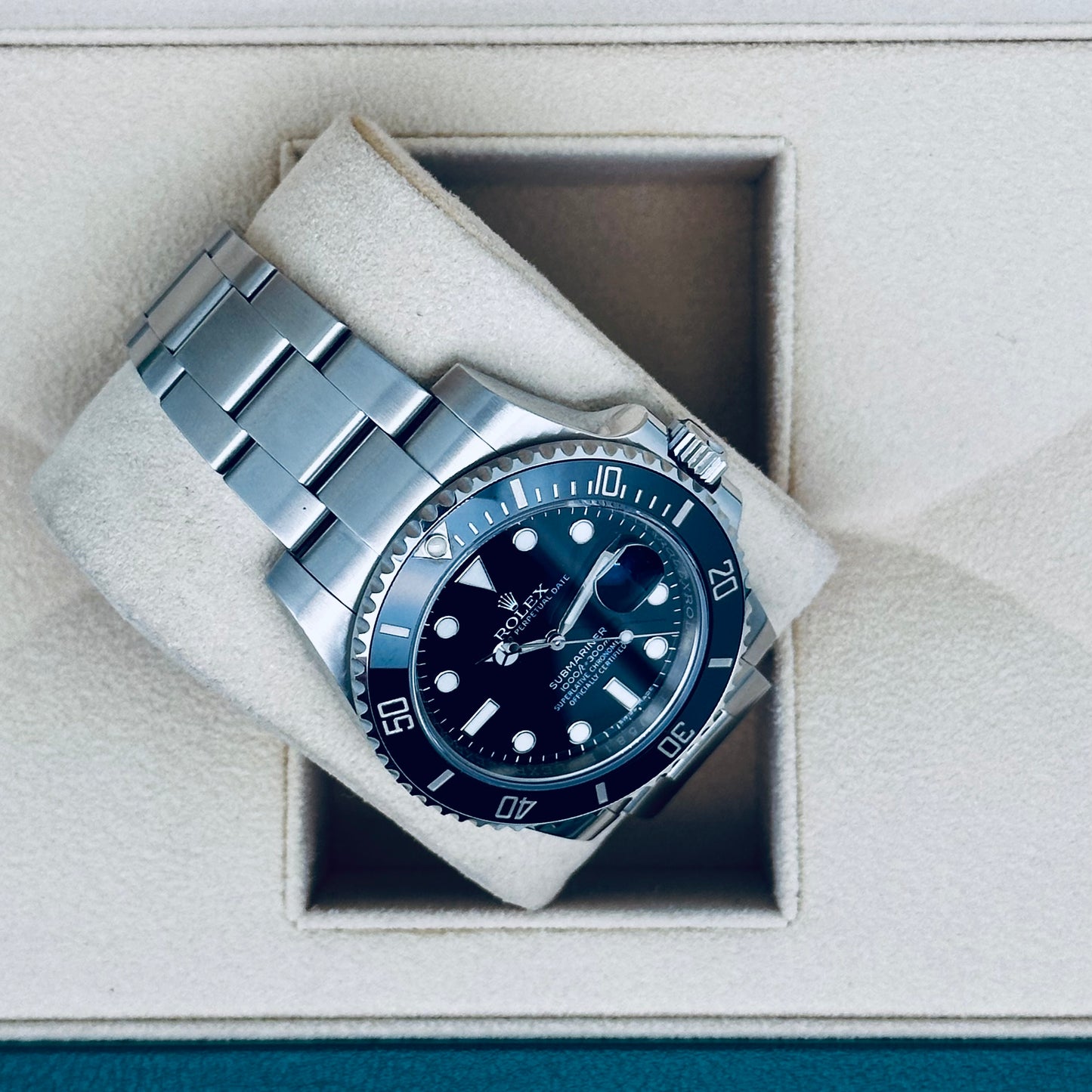 Rolex Submariner / 116610LN / schwarz / Oyster / Full Set / 2018