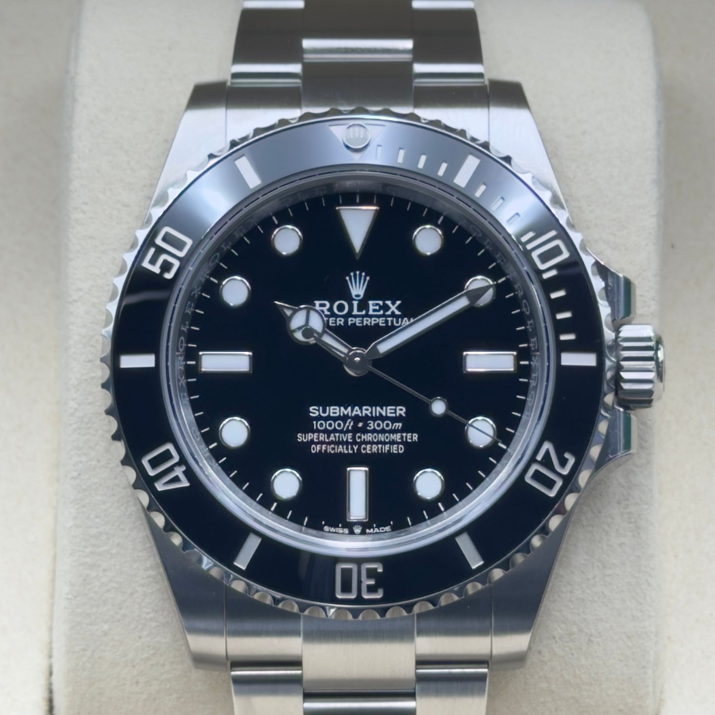 Rolex Submariner / 124060 / Schwarz / Oyster / Full Set / 2026