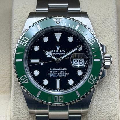 Rolex Submariner / 126610LV / Schwarz / Oyster / Full Set / 2023