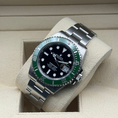Rolex Submariner / 126610LV / Schwarz / Oyster / Full Set / 2023