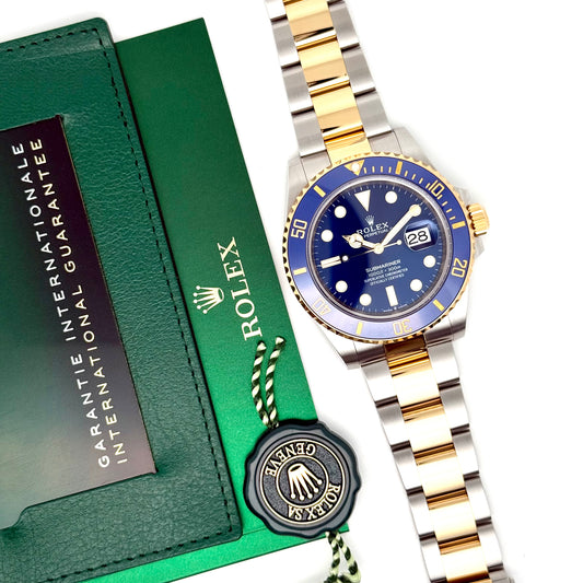 Rolex Submariner / 126613LB / blau / Oyster / Full Set / 2023