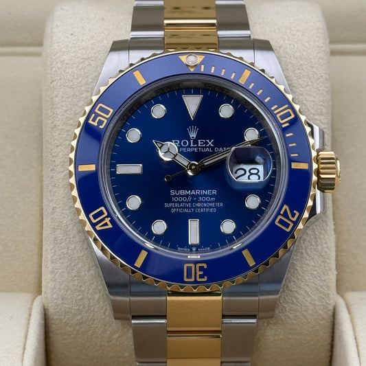 Rolex Submariner / 126613LB / blau / Oyster / Full Set / 2023