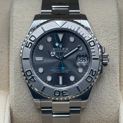 Rolex Yacht-Master 37 / 268622 / Rhodium / Oyster / Full Set / 2022