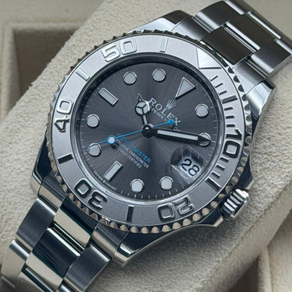 Rolex Yacht-Master 37 / 268622 / Rhodium / Oyster / Full Set / 2022