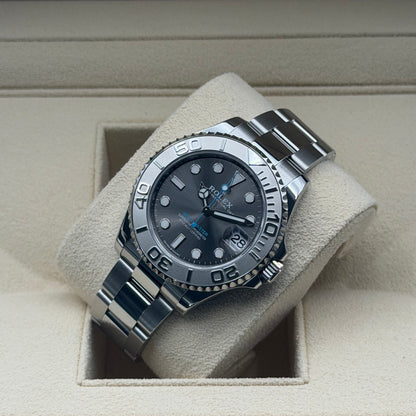 Rolex Yacht-Master 37 / 268622 / Rhodium / Oyster / Full Set / 2022