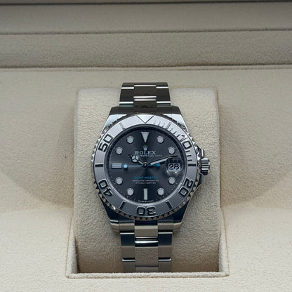 Rolex Yacht-Master 37 / 268622 / Rhodium / Oyster / Full Set / 2022
