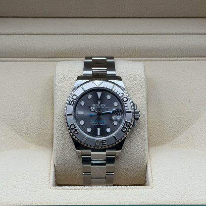 Rolex Yacht-Master 37 / 268822 / rhodium / Oyster / Full Set / 2023