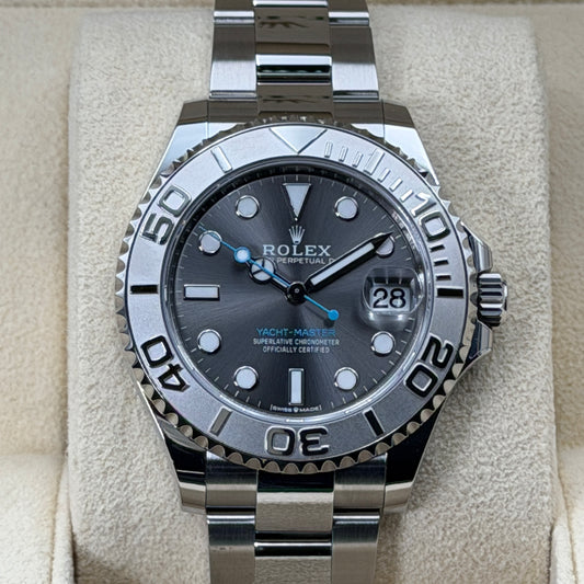 Rolex Yacht-Master 37 / 268822 / rhodium / Oyster / Full Set / 2023