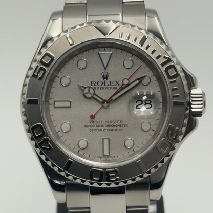 Rolex Yacht-Master 40 / 16622 / Silber / Oyster / Full Set / 2001