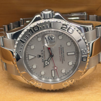 Rolex Yacht-Master 40 / 16622 / Silber / Oyster / Full Set / 2001