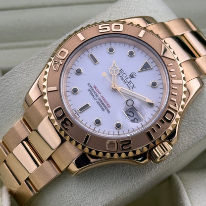 Rolex Yacht-Master 40 / 16628 / weiß / Oyster / Full Set / 1997