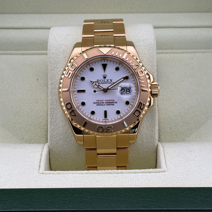 Rolex Yacht-Master 40 / 16628 / weiß / Oyster / Full Set / 1997