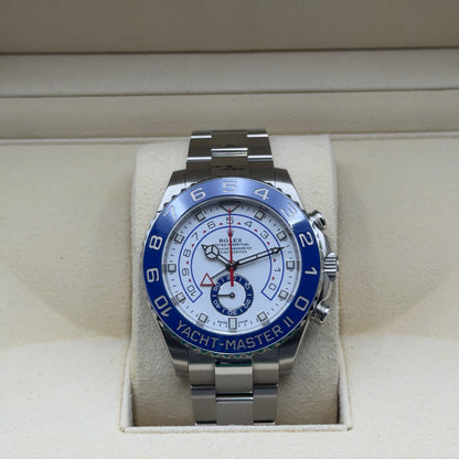 Rolex Yacht-Master II / 116680 / Weiß / Oyster / Full Set / 2019
