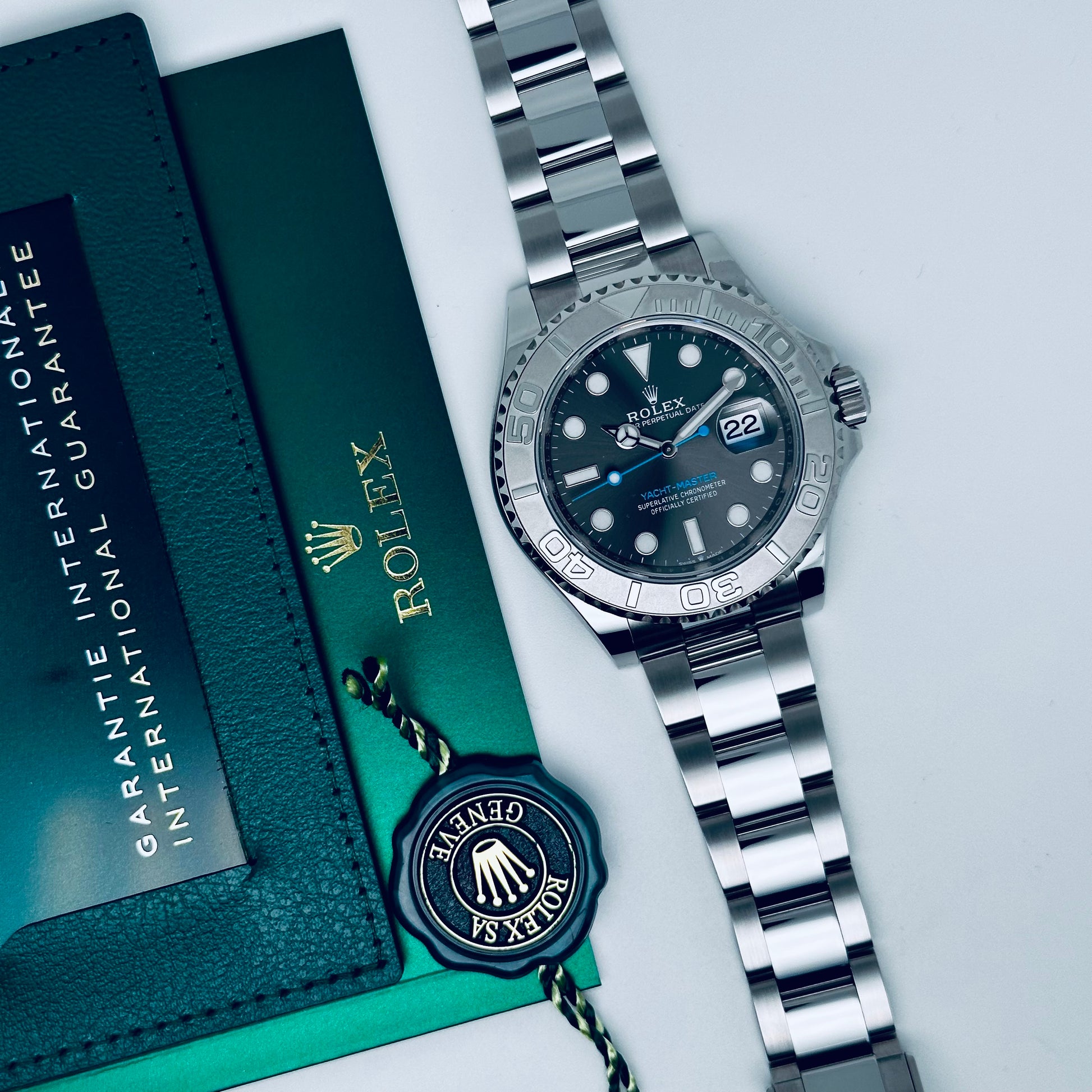 Rolex Yacht-Master / 126622 / rhodium / Oyster / Full Set