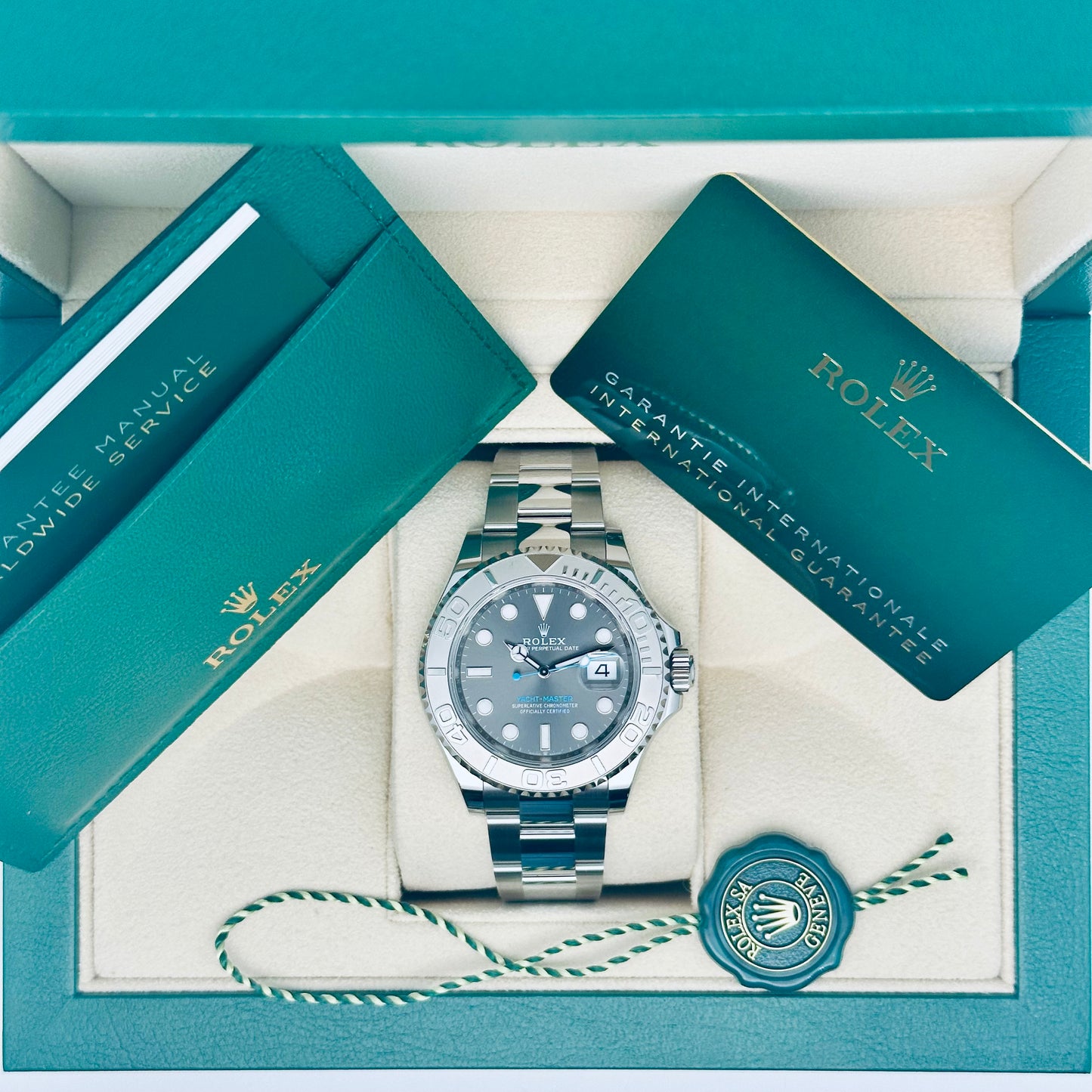 Rolex Yacht-Master / 126622 / rhodium / Oyster / Full Set