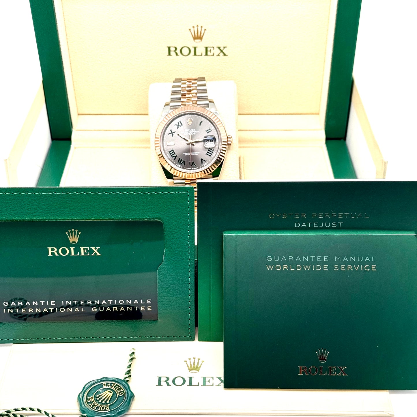 Rolex Datejust 41 / 126331 / Wimbledon / Jubilee / Full Set