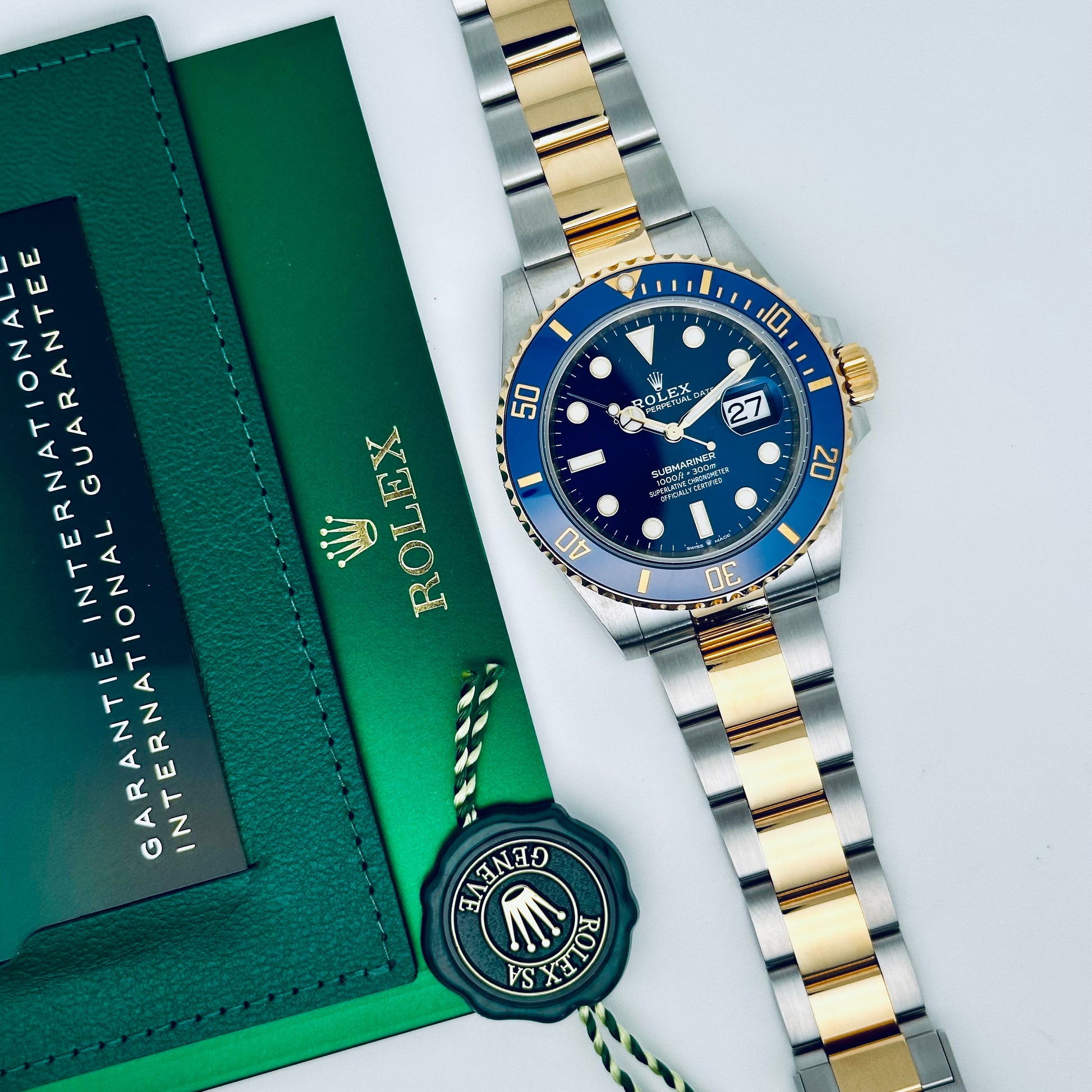 Rolex Submariner / 126613LB / blau / Oyster / Full Set