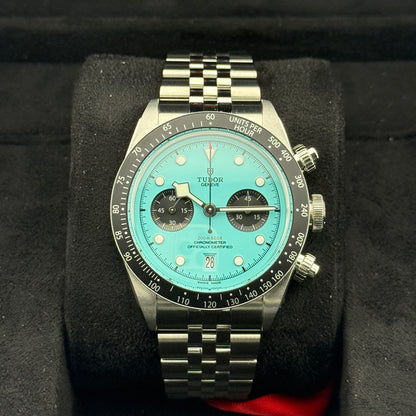 Tudor Black Bay Chrono / M79360N-0024 / türkis / Edelstahl / Full Set / 2025 (Kopie)