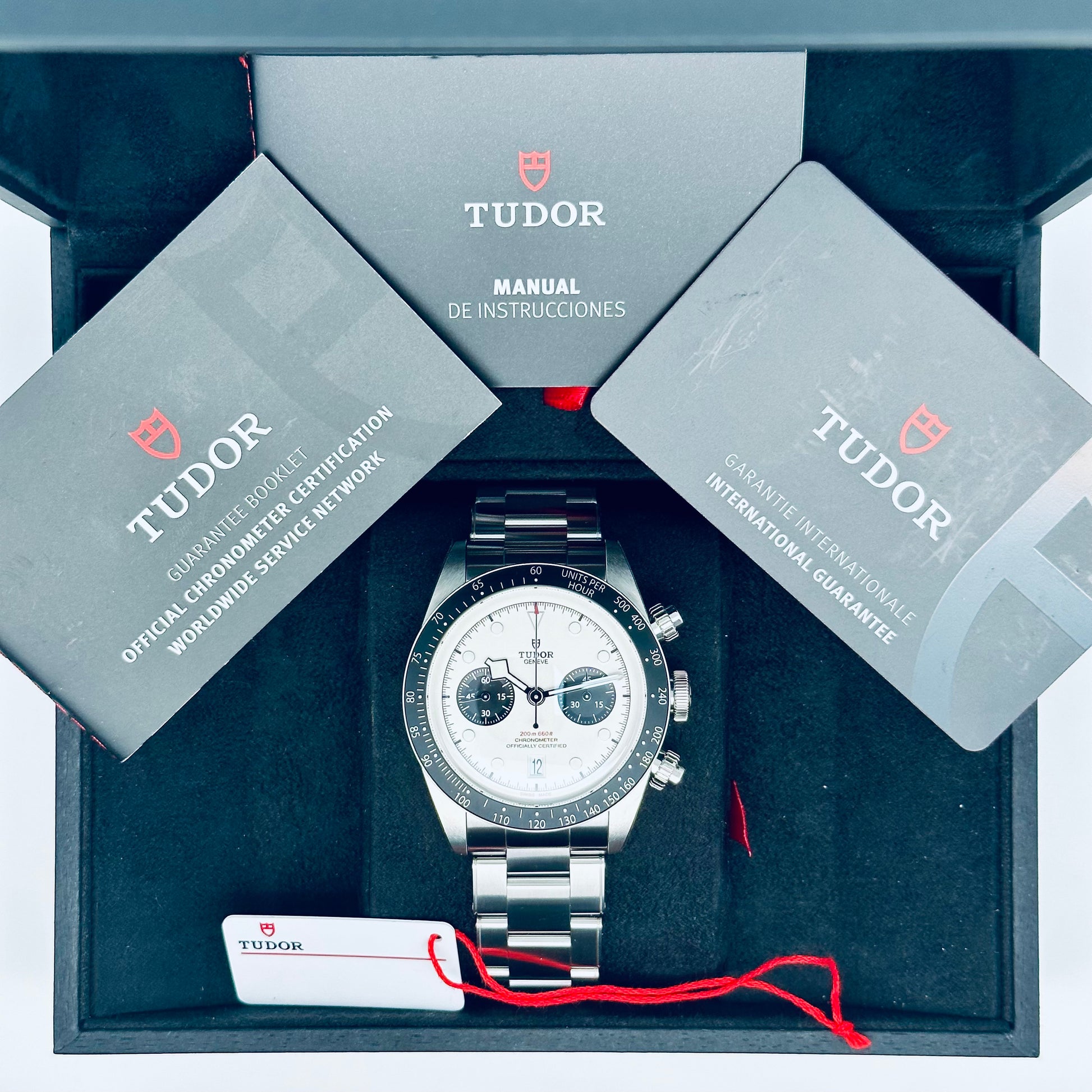 Tudor Black Bay Chrono / M79360N-0002 / weiß / Edelstahl / 2023 / Full Set