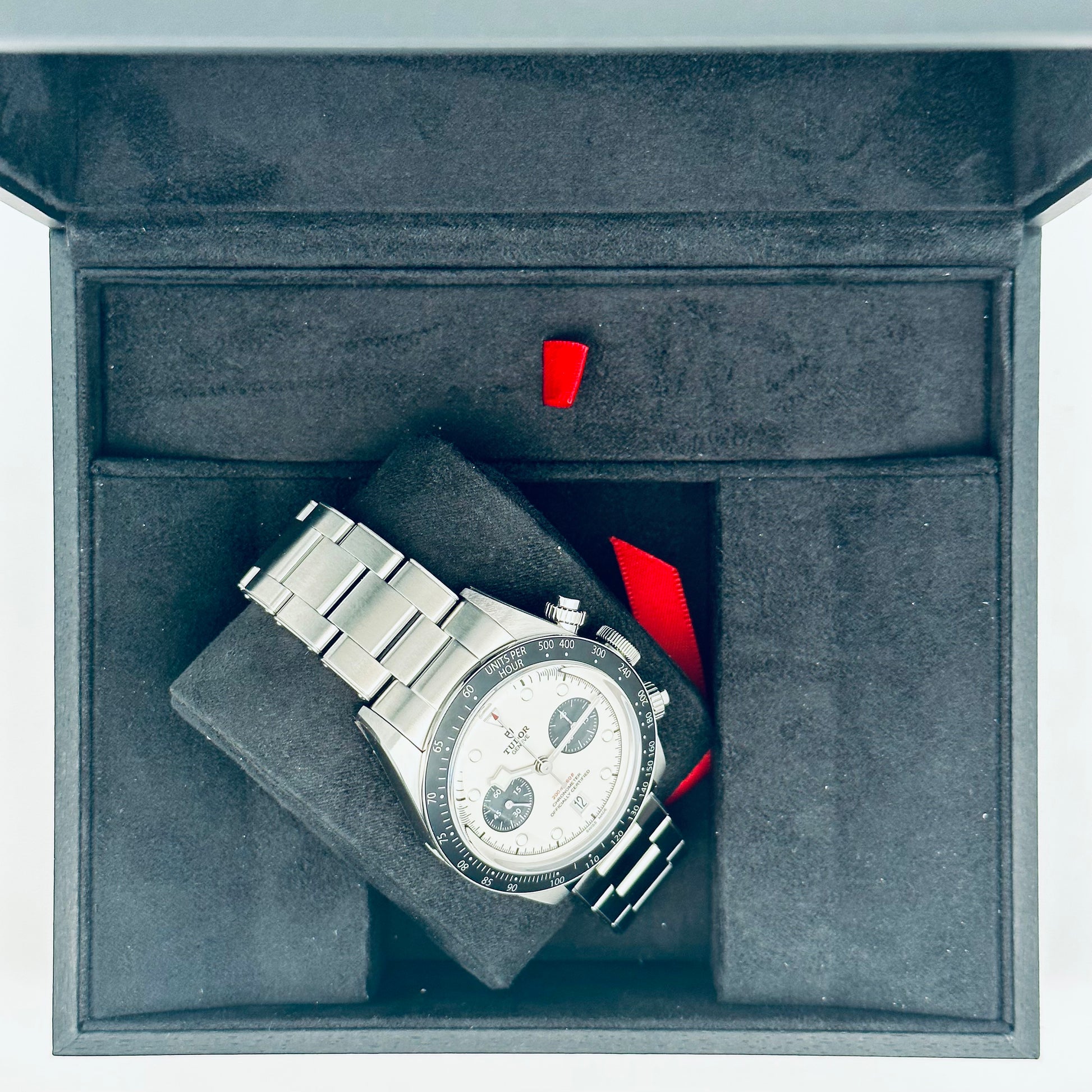 Tudor Black Bay Chrono / M79360N-0002 / weiß / Edelstahl / 2023 / Full Set