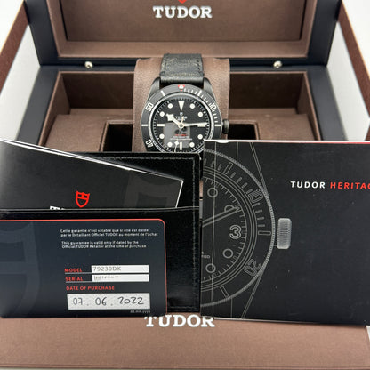 Tudor Black Bay Heritage Dark / 79230DK / schwarz / Edelstahl / Full Set / 2022