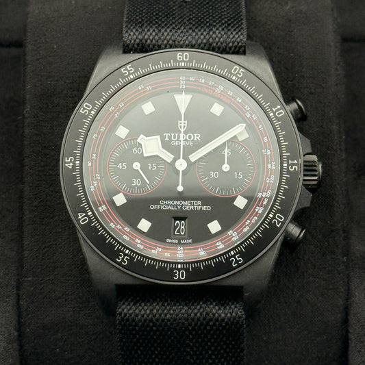 Tudor Pelagos FXD Chrono / M25827KN / schwarz / Carbon / Full Set / 2025
