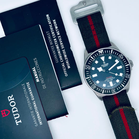 Tudor Pelagos FDX / M25717N-0001 / schwarz / Titan / Full Set