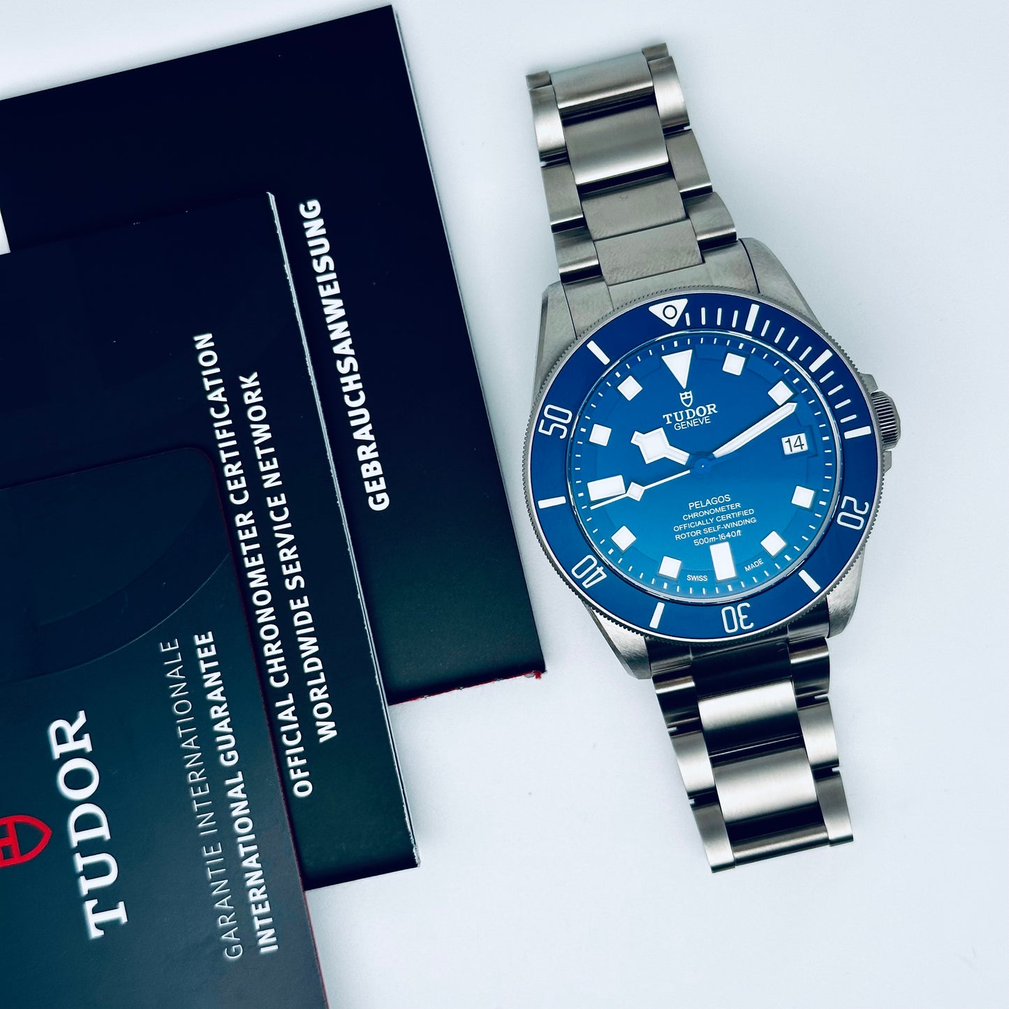 Tudor Pelagos / M25600TB-0001 / blau / Titan / Full Set / 2024